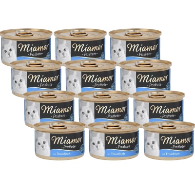 MIAMOR Pastete - con tonno 12x85g