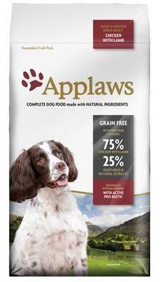 APPLAWS Adult Small & Medium Breed Chicken With Lamb 7,5kg