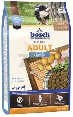 Bosch Adult Fish & Potato, pesce e patate (nuova ricetta) 3 kg