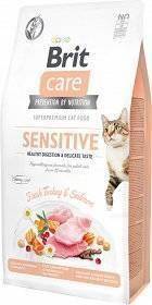 Brit Care Cat Grain-Free Sensitive Healthy Digestion & Delicate Taste con tacchino e salmone 400g