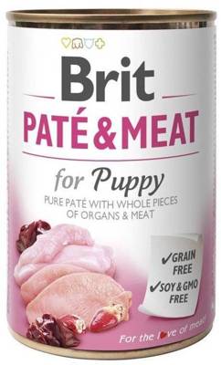 Brit Pate & Meat Puppy Pollo e tacchino 400g