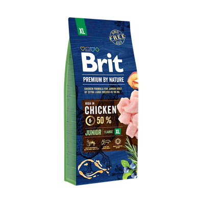 Brit Premium By Nature Junior XL Con pollo 15kg