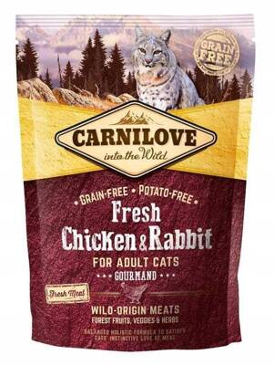 CARNILOVE Fresh Chicken Rabbit Adult Cat 400g 