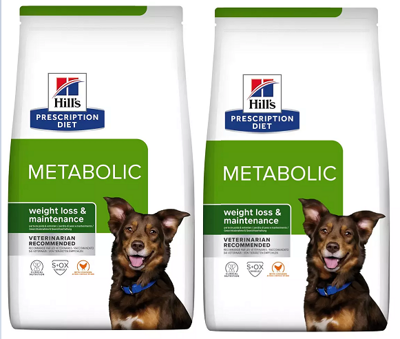 Hill's Prescrizione Dieta Metabolic Canine 12kg x2