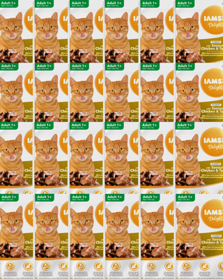 IAMS-Naturally cibo per gatti adulti, con pollo aromatico e tacchino in salsa 24x85g