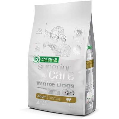 Nature’s Protection Superior Care White Dogs Adult Small Breeds With Lamb 4kg