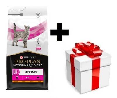 PRO PLAN Veterinary Diets UR St/Ox Urinary cibo secco per gatti 5 kg + sorpresa per il gatto GRATIS