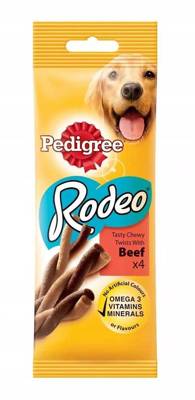 Pedigree Rodeo Treats per cani oltre i 4 mesi, con manzo 70g