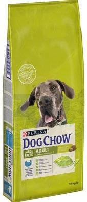Purina Dog Chow Adulto di razza grande con tacchino 14kg