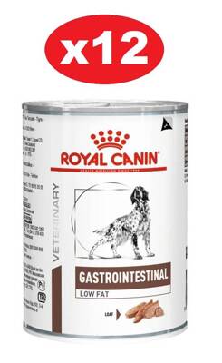 ROYAL CANIN Gastro Intestinal Low Fat LF22 12x420g in lattina - di sconto in un set