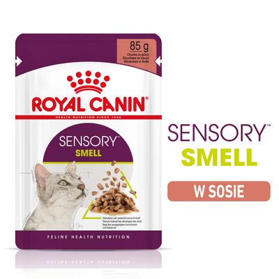 ROYAL CANIN Sensory Smell cibo umido, pezzi in salsa 12x85g